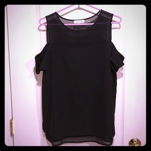Calvin Klein blouse. Black.